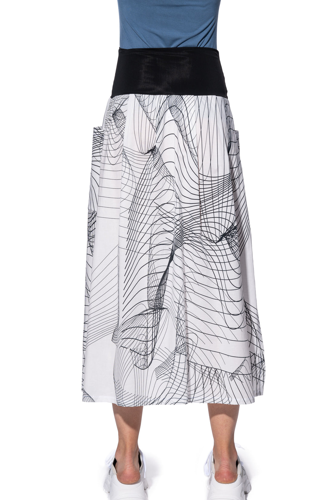 Zip Front Skirt