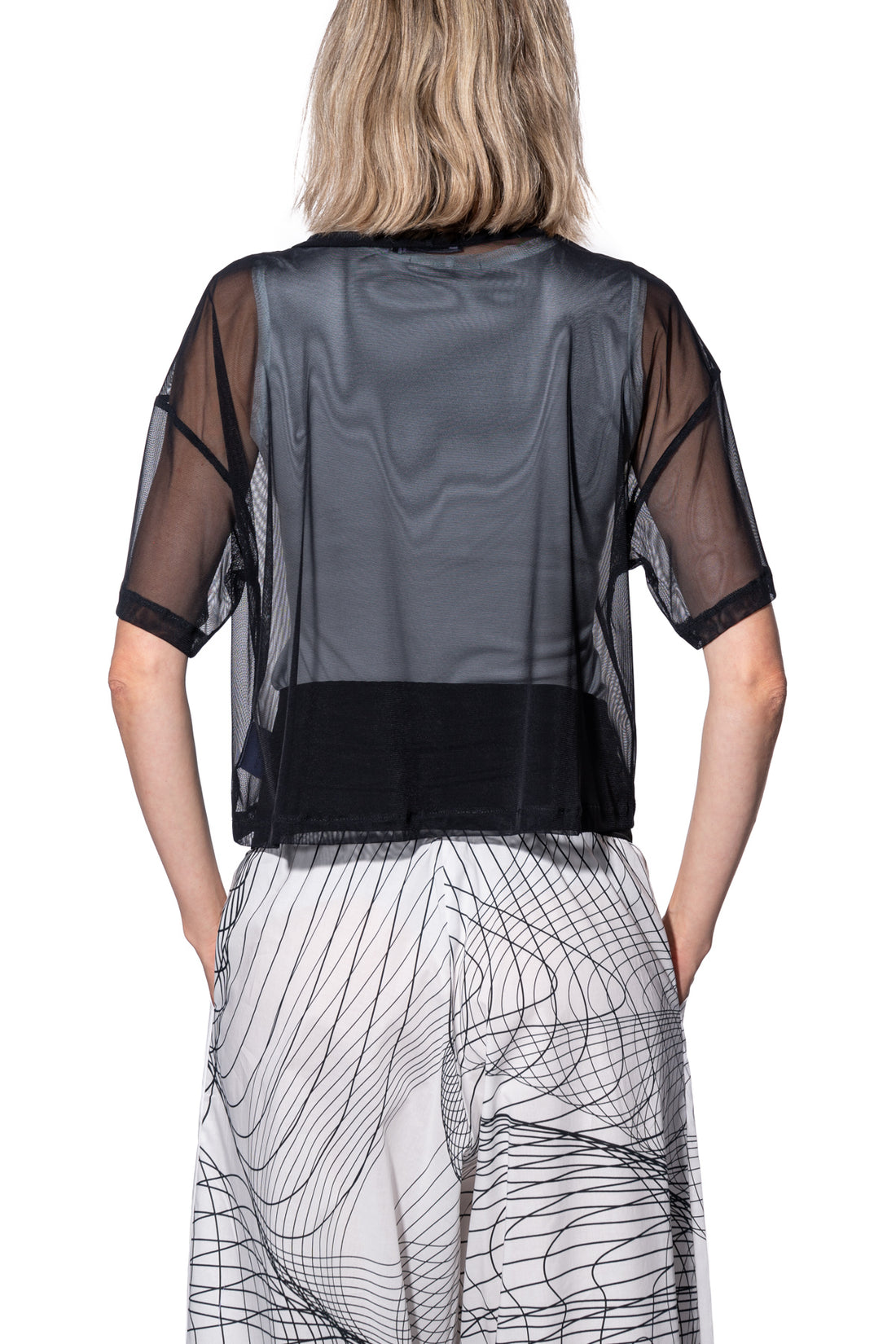 Mesh Boxy T-shirt