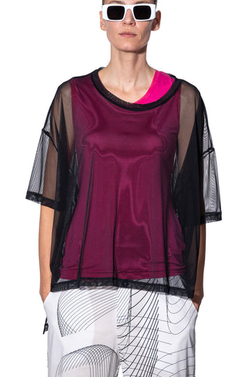 Oversize Mesh T-shirt